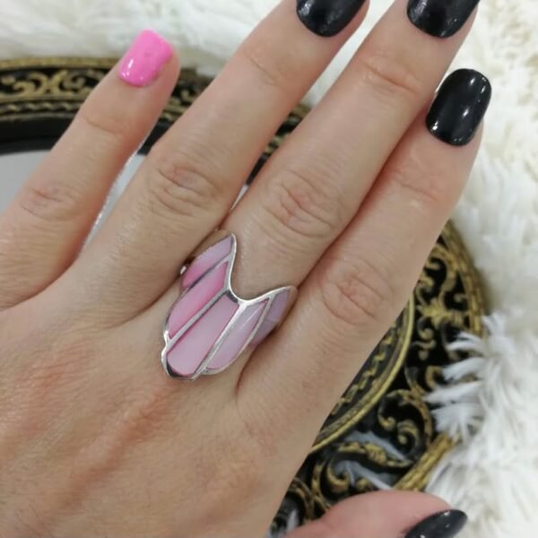 Anillo nacar Robin