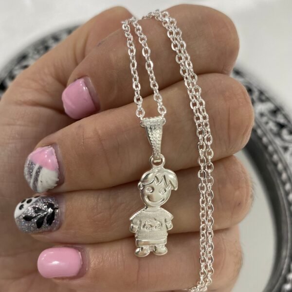 a conjunto abi 39 con cadena acero blanco de regalo