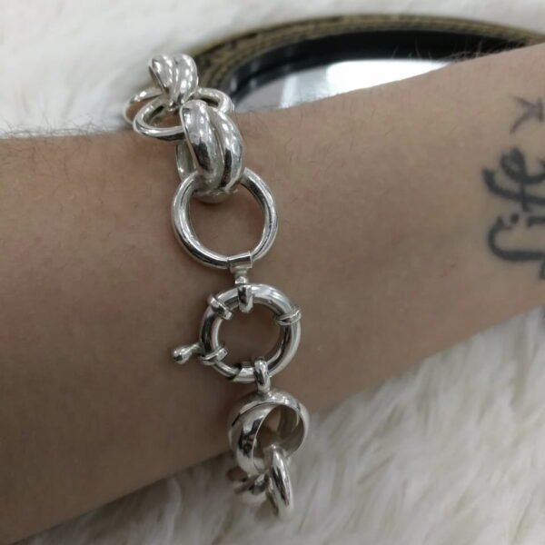 Pulsera eslabon Doble Rolo 1