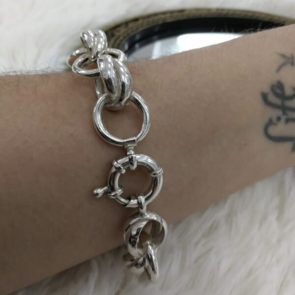 Pulsera eslabon Doble Rolo 2
