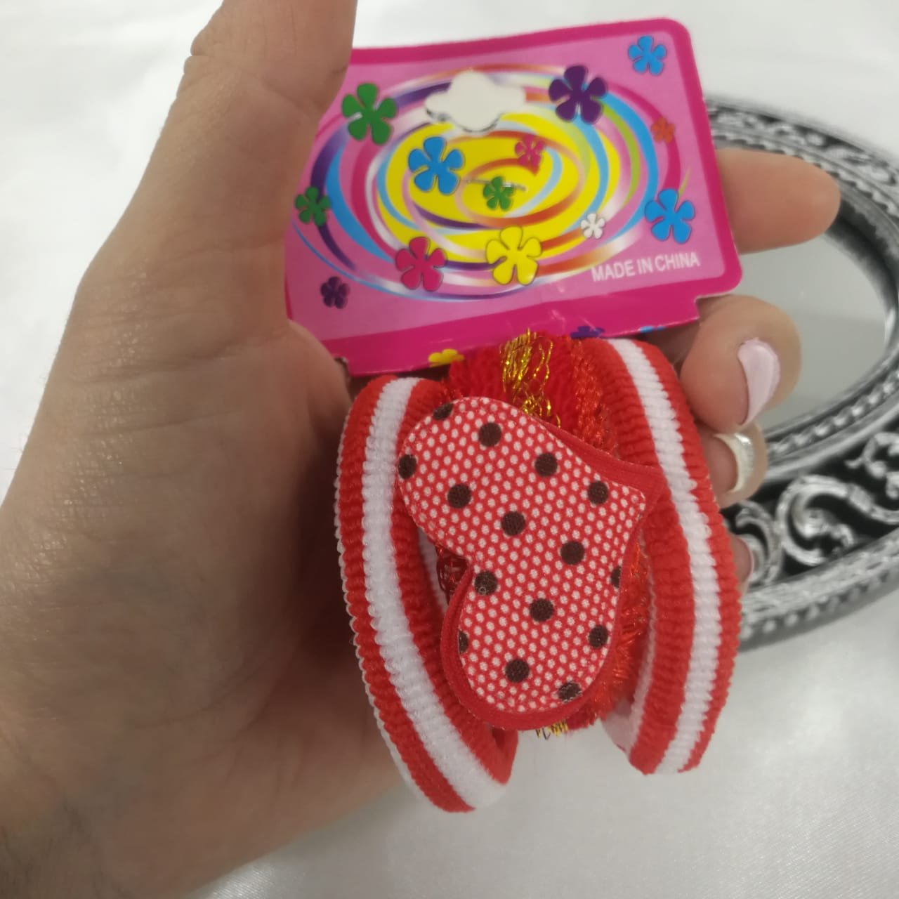 colitas x3 set con aplique colores surtidos