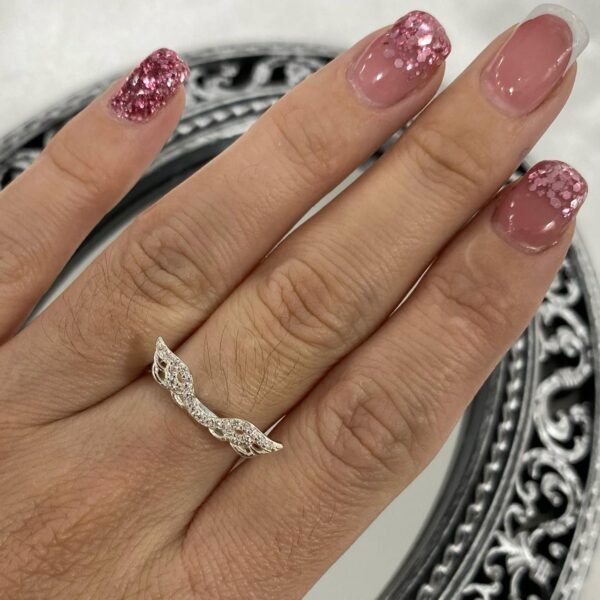 Anillo micropave alitas