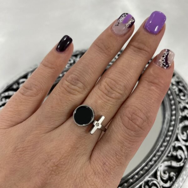 anillo bot sol black