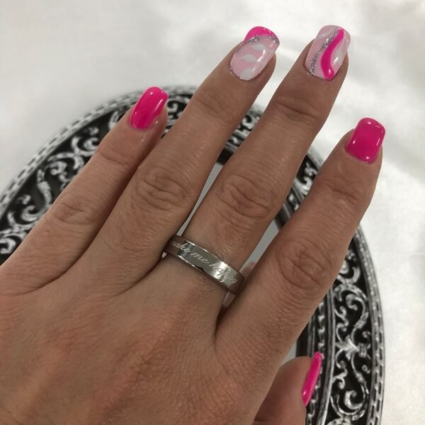 anillo alfa 4 "your smile make me happy"