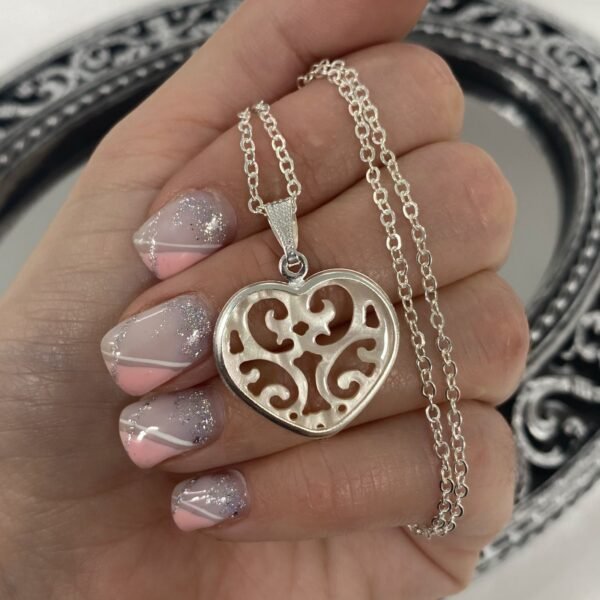 a conjunto abi 24 con cadena acero blanco de regalo