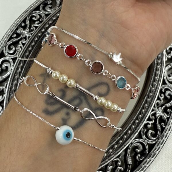 kit x 5 pulseras modelo 4