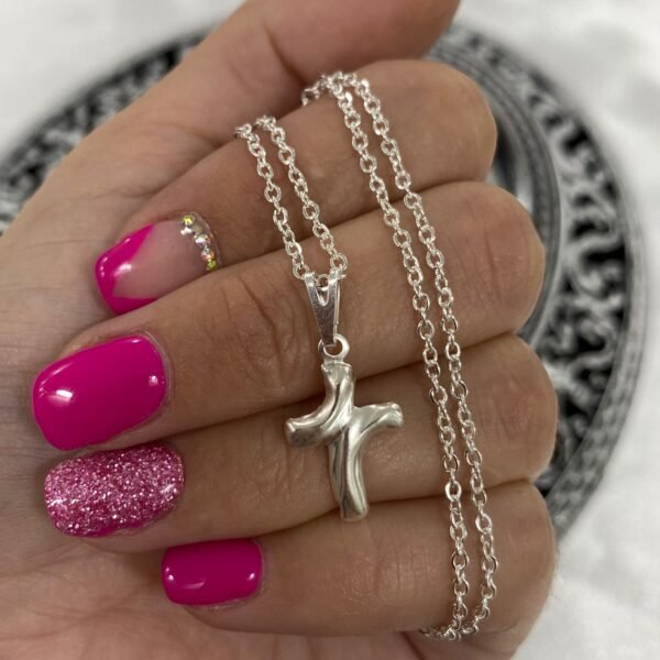 a conjunto abi 35 con cadena acero blanco de regalo