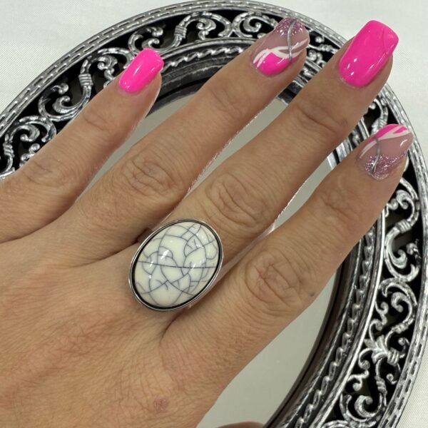 anillo piedra colores