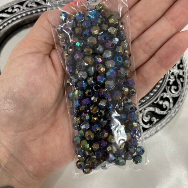 PACK x 20gr bolitas facetadas tornasol