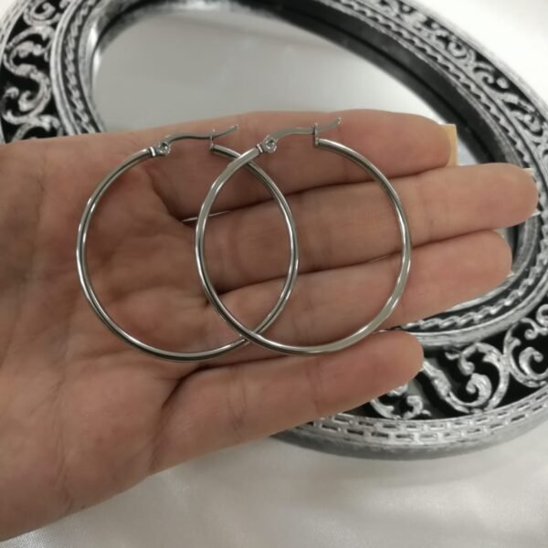 aros argolla lisas 3.0cm
