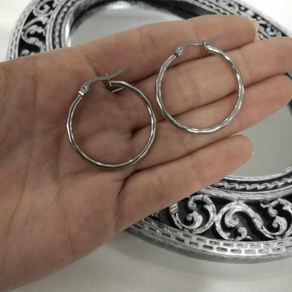 aros argolla labrada