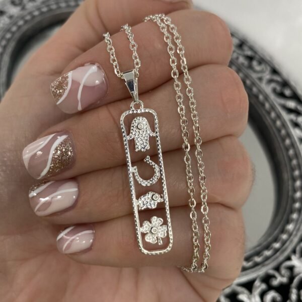 conjunto amuleto de la suerte f80