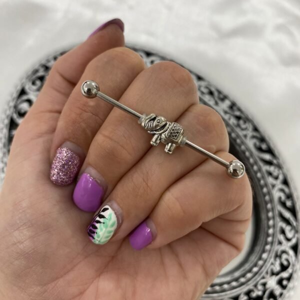 piercing barra elefante