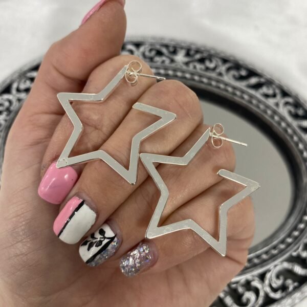 argollas forma estrella
