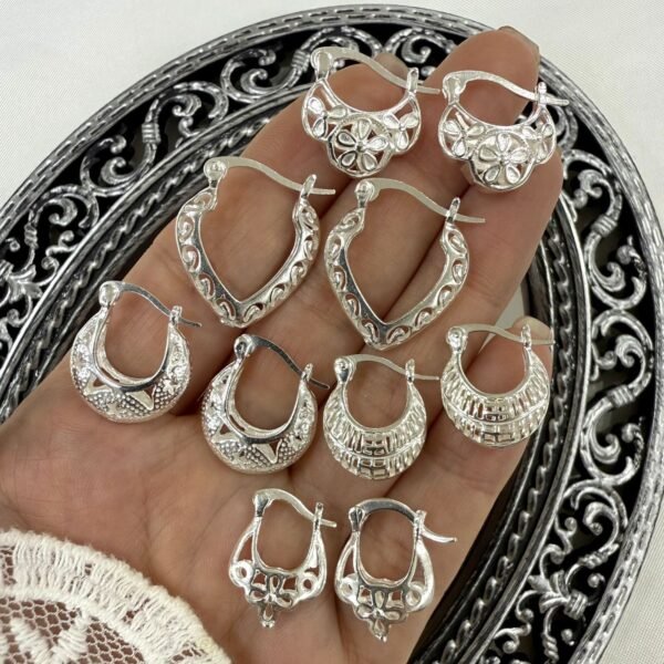 a a argollas CANASTA kit x 10 pares surtidos MOD 5