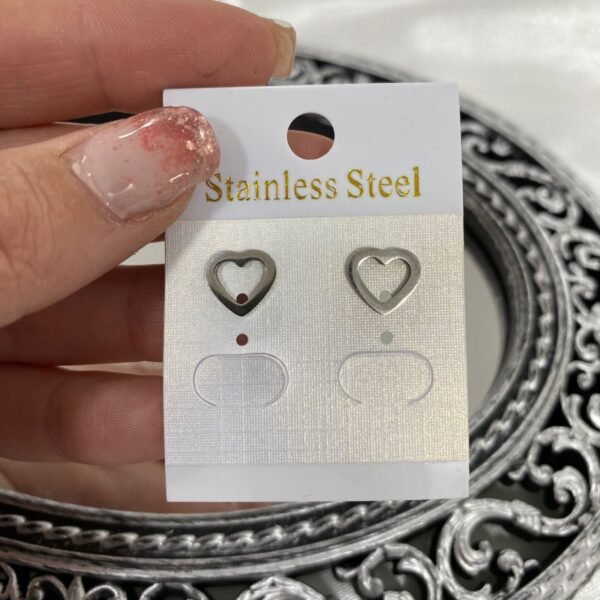 argollas b forma corazon