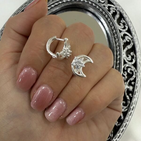 a argollas huggies microzirconia 11