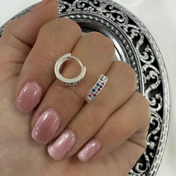 a argollas huggies microzirconia 13