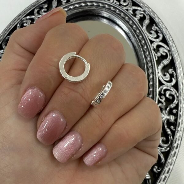 a argollas huggies microzirconia 3