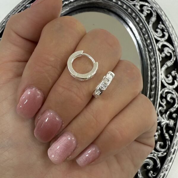 a argollas huggies microzirconia 1