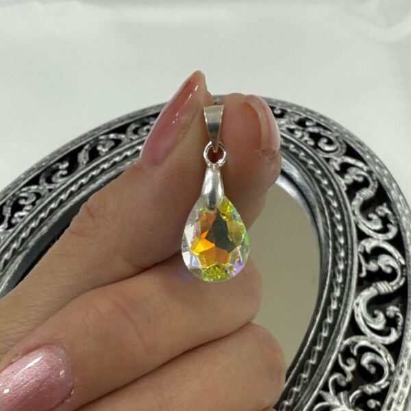 a  Dije a cristal sw gota 15mm