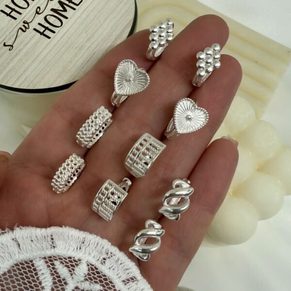 a a argollas HUGGIES a kit x 10 pares surtidos modelo 1