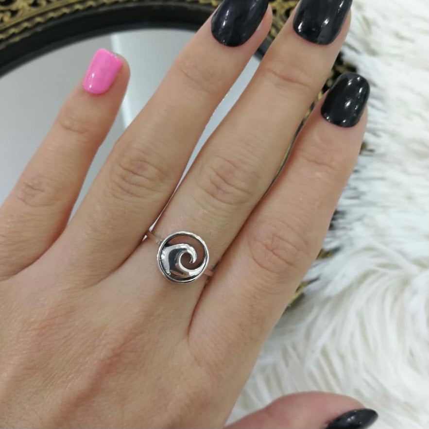 a Anillo liso Zoey
