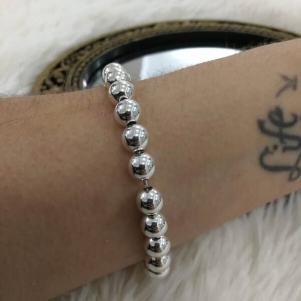 Pulsera eslabon Bolita Hilo 4