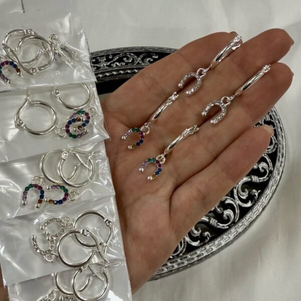 a a blister kit a x 6 pares argollas diseño 30 a.b