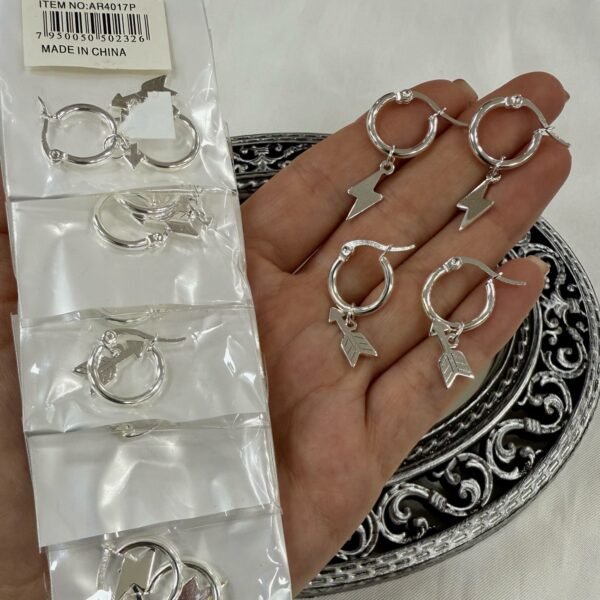 a a blister kit a x 6 pares argollas diseño 41