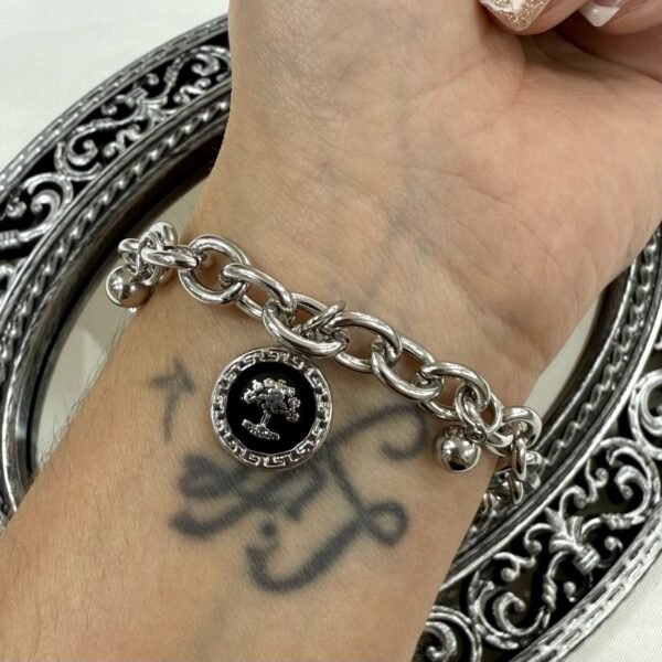 Pulsera con dijes 4 (arbol vida 3 dijes)