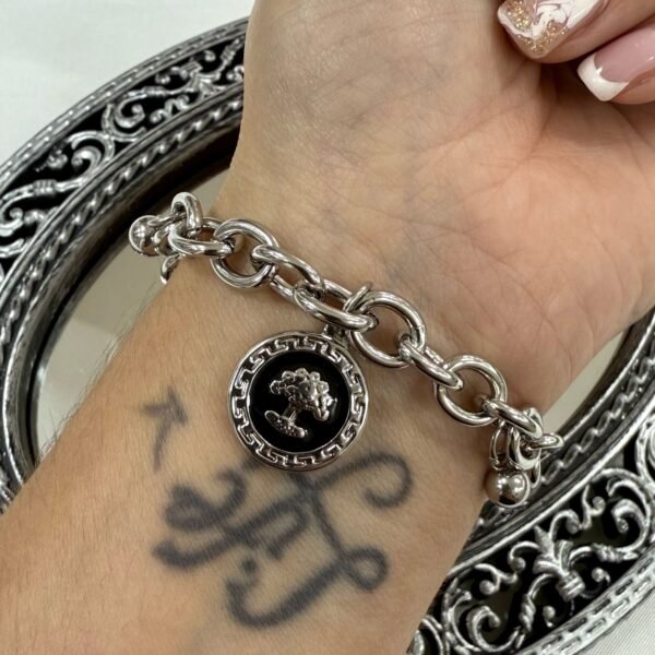Pulsera con dijes 12 (arbol vida 3 dijes grandes)