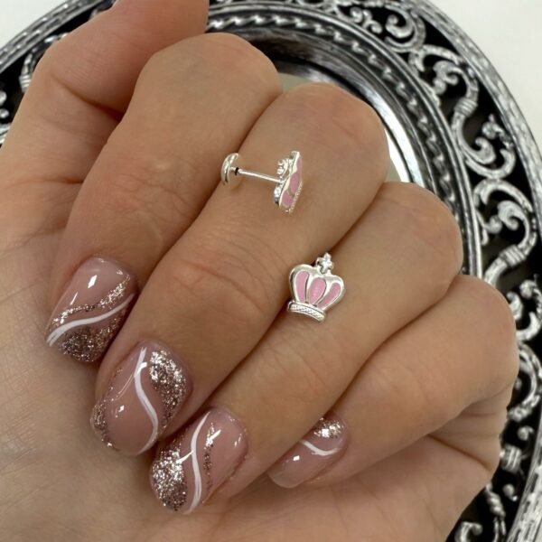 aros abridores corona esmaltada colores surtidos - Image 4