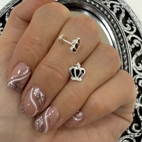 aros abridores corona esmaltada colores surtidos