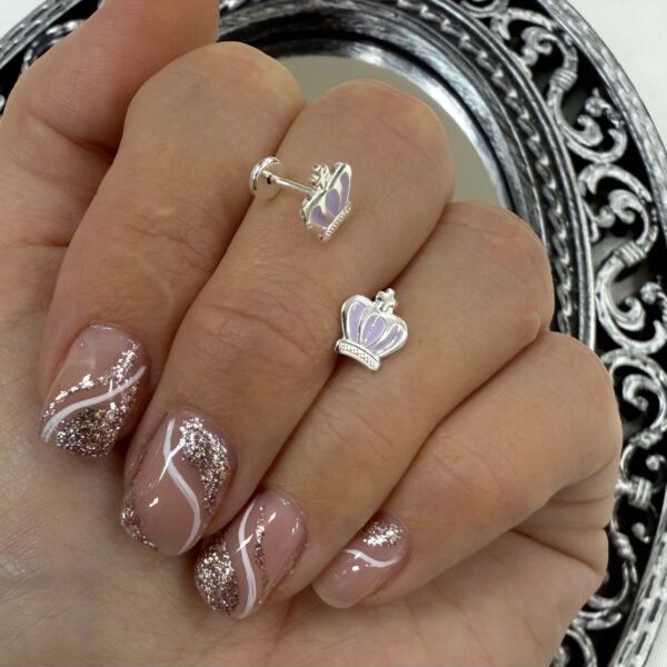 aros abridores corona esmaltada colores surtidos - Image 3
