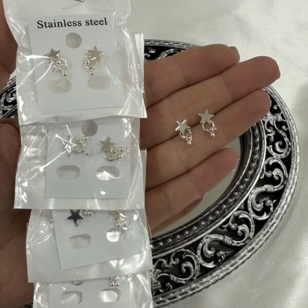 a a blister kit a x 6 pares argollas diseño 27 a.b