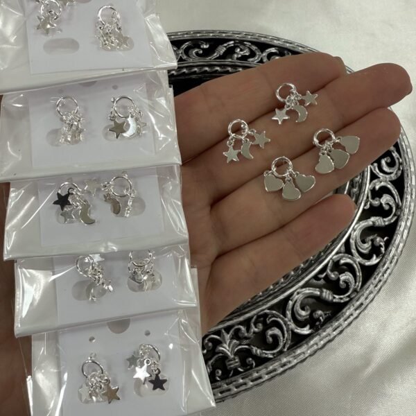 a a blister kit a x 6 pares argollas diseño 29 a.b