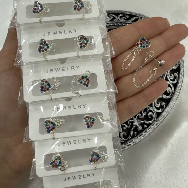 a a blister kit a x 6 pares argollas diseño 3 a.b