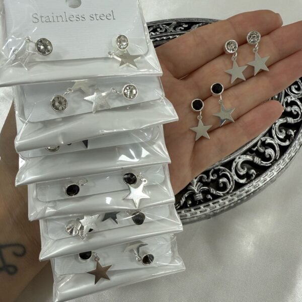 a a blister kit a x 6 pares argollas diseño 4 a.b
