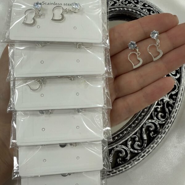 a a blister kit a x 6 pares argollas diseño 24 a.b