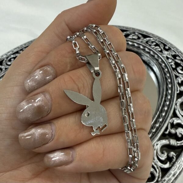 D conjunto conejito con cadena forcet a.q
