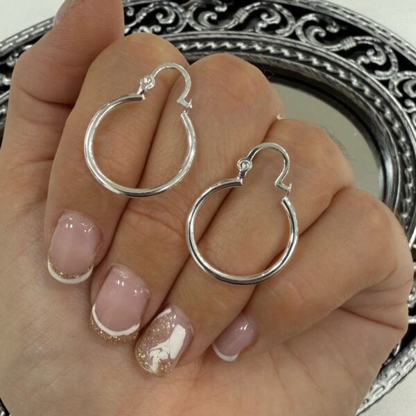 aros argollas clasicas 1.7cm PF